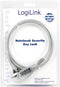 LogiLink NBS002 - Notebook Security Lock - Combinatie kabelslot 1,5 m