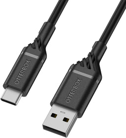 Otterbox 78-52537 - USB A naar USB C Kabel - 1 m - Zwart