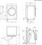 AEG PLR8AMZ49FL - Wasmachine serie 8000 - PowerCare ÖkoMix - Duits Display