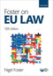 Nigel Foster - Foster on EU Law - 5e editie - Paperback