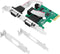 LogiLink PC0031 - PCIe Seriële Controller - 2x 9-pins Aansluitingen