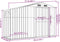 vidaXL - Tuinschuur - 277x93x179 - cm - gegalvaniseerd - staal - groen