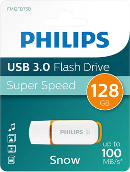 Philips Flash Drive - USB 3.0 - 128GB - Oranje