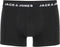 JACK&JONES ADDITIONALS JACANTHONY - Boxershorts - 3-pack - Zwart (3 stuks)