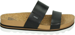 Reef Cushion Bounce Vista Hi - Dames Slippers - Wijdte G - Zwart - Maat 38.5