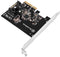 Silverstone ECU02-E - PCI-e 3.0 x2 interface kaart - 1x 20-pins USB 3.2 Gen 2 intern