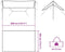 vidaXL - Kampeerluifel - waterdicht - 400x294 - cm - grijs - en - oranje