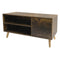 TV meubel kast Stoer dressoir industrieel design 140 cm breed