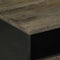 vidaXL - Salontafel - 80x54x40 - cm - massief - mangohout - zwart