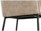Kruk DKD Home Decor Zwart Beige Metaal 59 x 60 x 107 cm
