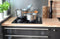 Mehrzer Premium - Lage kookpan met deksel - 24 cm - RVS