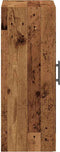 vidaXL - Wandkast - 69,5x34x90 - cm - oud - houtkleurig