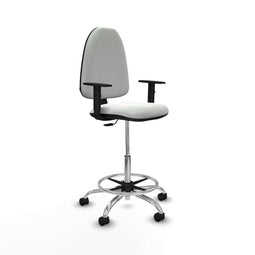 Piqueras y Crespo B1D05RN - Bureaustoel - Hoogteverstelbaar met armleuning - Wit