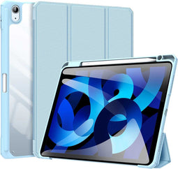 Dux Ducis - Tablet hoes geschikt voor Apple iPad Air 10.9 - Toby Series - Tri-Fold Book Case - Blauw
