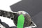 Armani Exchange AX5176 - Polshorloge - 36 mm - Tweekleurig met groene wijzerplaat