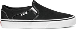 VANS WM Asher - Lage sneakers - Slip-On - Black/White (2023)