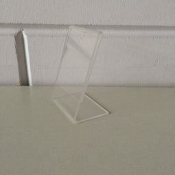 Klika - L-standaard acryl bxh 60x80mm Staand - 90 stuks