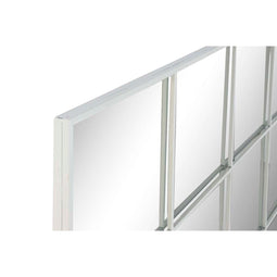 Home ESPRIT - Wandspiegel Venster Scandi 122 x 2 x 122 cm - Wit