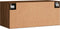 vidaXL - Wandkast - 80x36,5x35 - cm - bewerkt - hout - bruin - eikenkleur