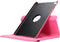 Tablet Hoes Geschikt voor iPad Mini 5 (2019) / iPad Mini 4 (2015) (2015) - 360° Draaibare Bookcase - Fuchsia /Fuchsia