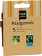 Haarelastiekjes - Plasticvrij - Bruin - 5st Bruin