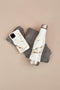 BeHello Carrara Gold - Soft case - Krasbestendig Schokbestendig - Wit