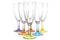 Luminarc Crazy Colors Champagne Flute 14,5cl ( Set van 6 )