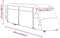 vidaXL - Camperhoezen - 870x235x275 - cm - vliesvlies - grijs