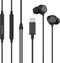 imoshion Bedrade Oordopjes met USB-C Aansluiting - In-Ear Oortjes met Draad - Zwart