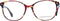Christian Lacroix CL1139 54259 bril zonder sterke - Dames - Rood