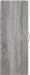 vidaXL - Hangkast - 34,5x34x90 - cm - grijs - sonoma - eikenkleurig
