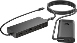HP 9H0H9AA#ABB - USB-C dockingstation - 150 mm breedte - kleurloos