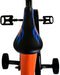 Hot Wheels 16 inch Kinderfiets - Jongens - Handrem en Zijwieltjes - Zwart Oranje Blauw