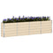 Plantenbak Ivoor 160 x 40 x 75 cm Staal
