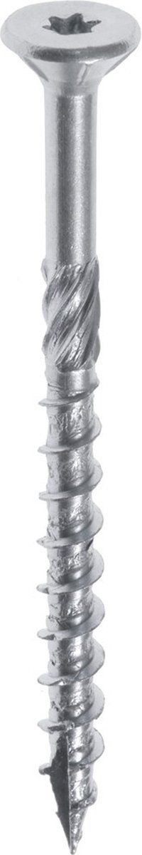 WOODIES® Ultimate Platverzonkenkopschroef Torx RVS 4x30 Deeldraad - VE=200 - 61840312