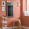 SoBuy FWT20-HG - Inklapbare Wandtafel - Krijtbord - 50 x 175 x 76 cm - Grijs
