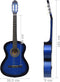 vidaXL - Gitaar - klassiek - beginner - met - tas - 4/4 - 39
