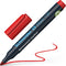 Schneider permanent marker - Maxx 130 - ronde punt - rood - S-113002