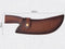 T&M Knives Koksmes Cover - Handgemaakt - Lederen Cover