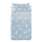 Happy Friday Sheet set 2 pieces Clouds blue 120x180 cm (Cot bed) Blue