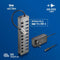 NGS IHUB 10 - USB Hub - 10x USB 3.2 (Gen1, 5Gb/s) - Grijs