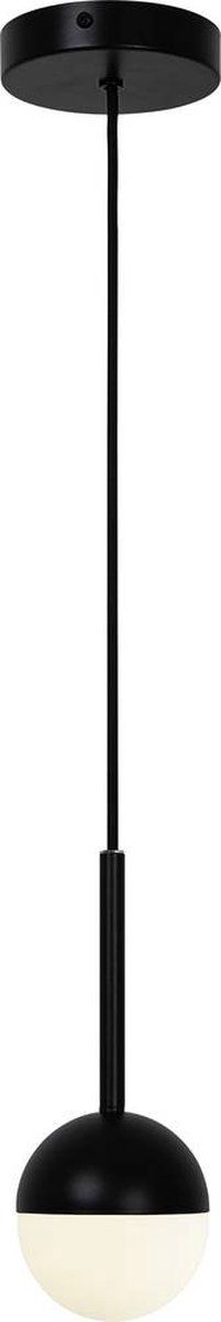 Nordlux Contina-hanglamp-G9-opaal glas/zwart