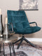 Fauteuil Dorus Arm Adore Velvet - Petrol 24