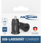 Ansmann InCar Charger CC105 - USB-autolader 5 W - Intelligente laadregeling - Zwart
