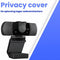 Nince Webcam - Full HD 1080P - USB Webcam - Ingebouwde Microfoon - Zwart