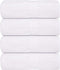 vidaXL - Zeepdoekjes - 4 - st - 30x30 - cm - 360 - g/m² - 100% - katoen - wit