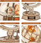 ROBOTIME 3D Houten Puzzel Lichtgevende Globe Bouwpakket voor Volwassen, Hout Modelbouw Gebouw Bouw Ambachten Kits Beste Festival Geschenken