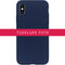 Accezz Samsung Galaxy A41 - Liquid Silicone Backcover - Schokabsorberend - Donkerblauw