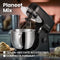 Zeegma Planeet MIX - Keukenmixer - 1800W - 5L - Touchscreen - Zwart
