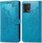iMoshion Hoesje Geschikt voor Motorola Moto G72 Hoesje Met Pasjeshouder - iMoshion Mandala Bookcase - Turquoise